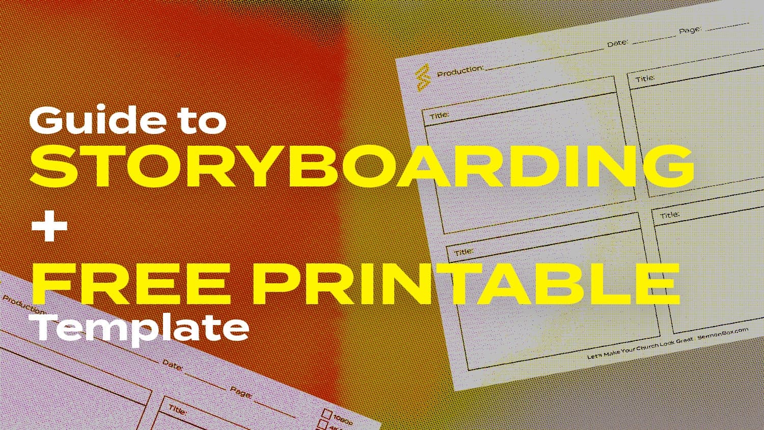 Mastering Bumper Production: Your Guide to Storyboarding + Free Templates