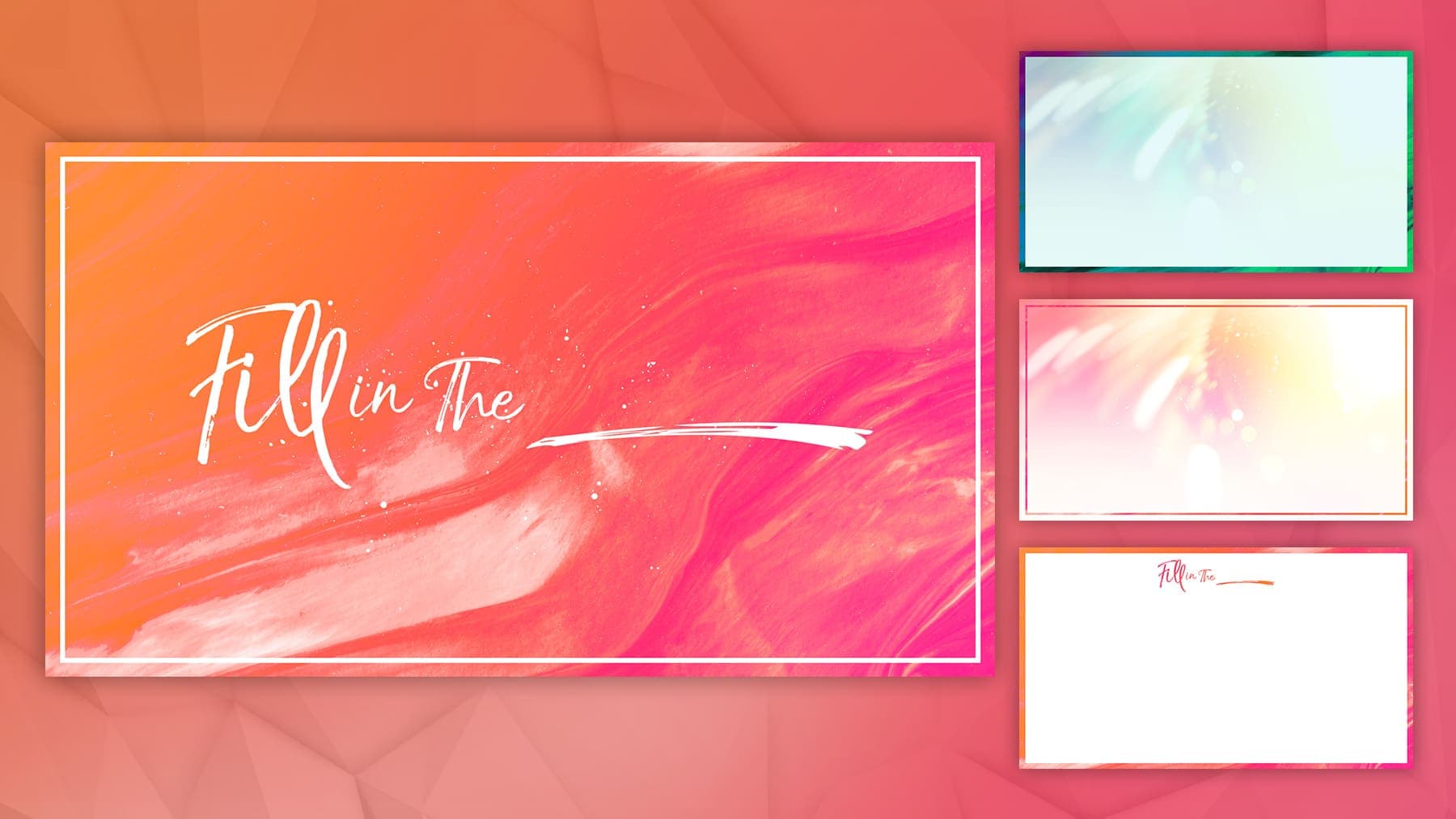 Fill in the Blank – Stills Pack