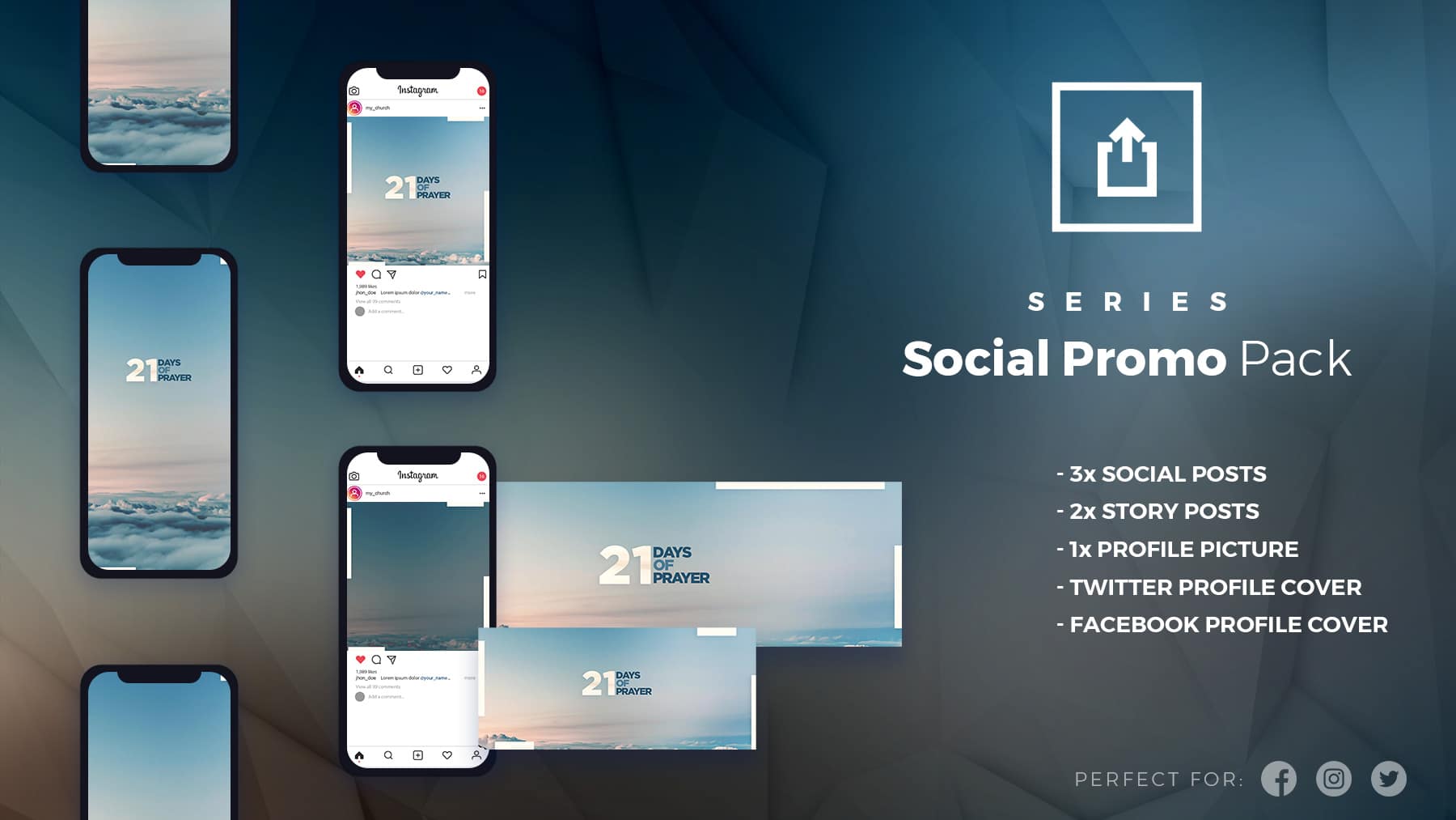 21 Days of Prayer – Social Pack