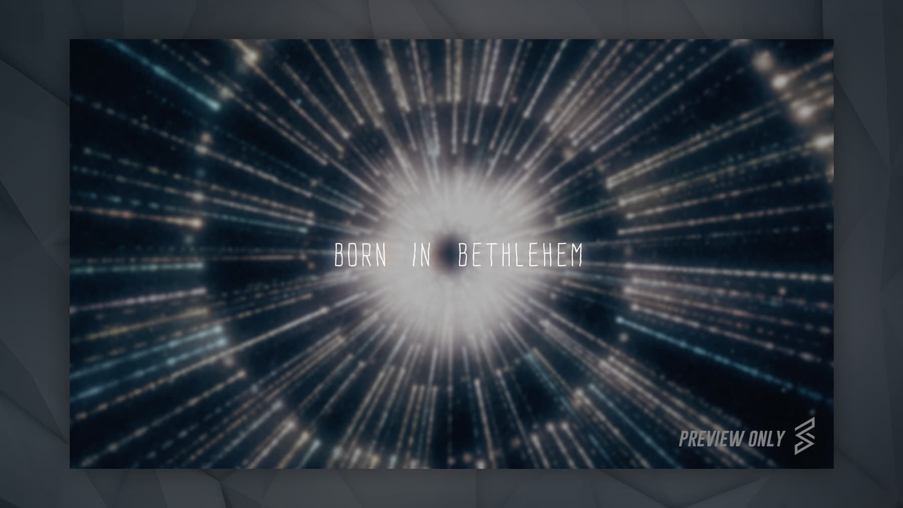 Born In Bethlehem Lyric Video