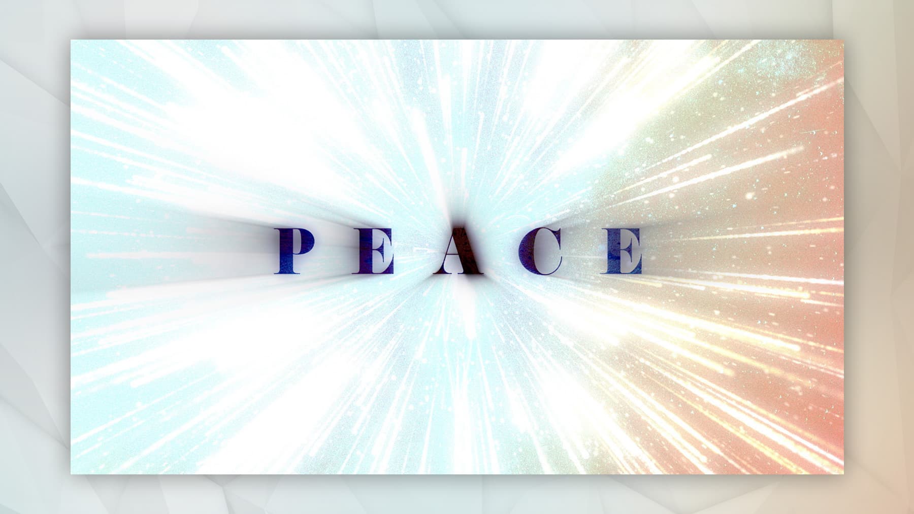 Let There Be Peace –  Lyric Video