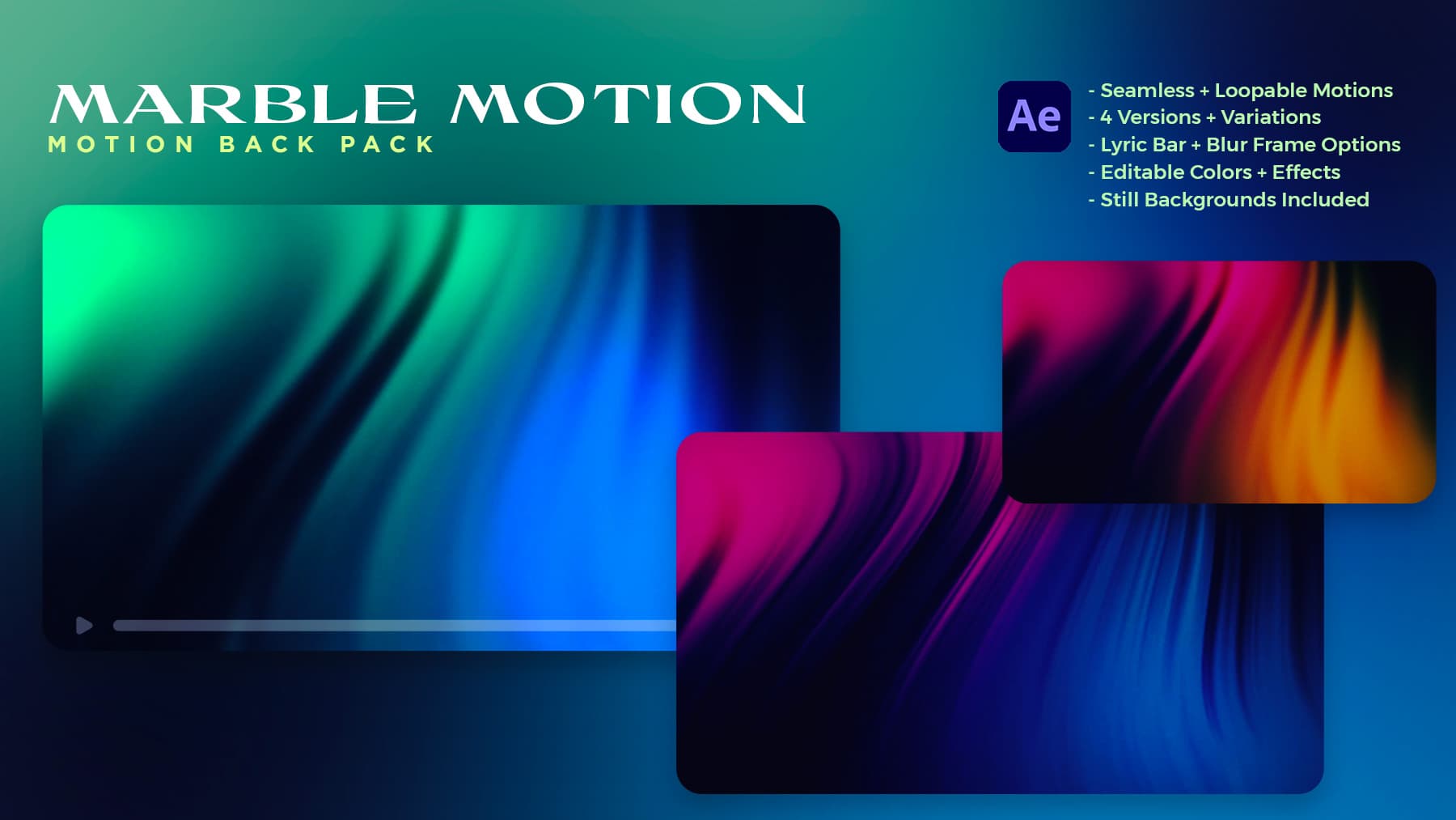 Marble Motion – Motion Back Pack