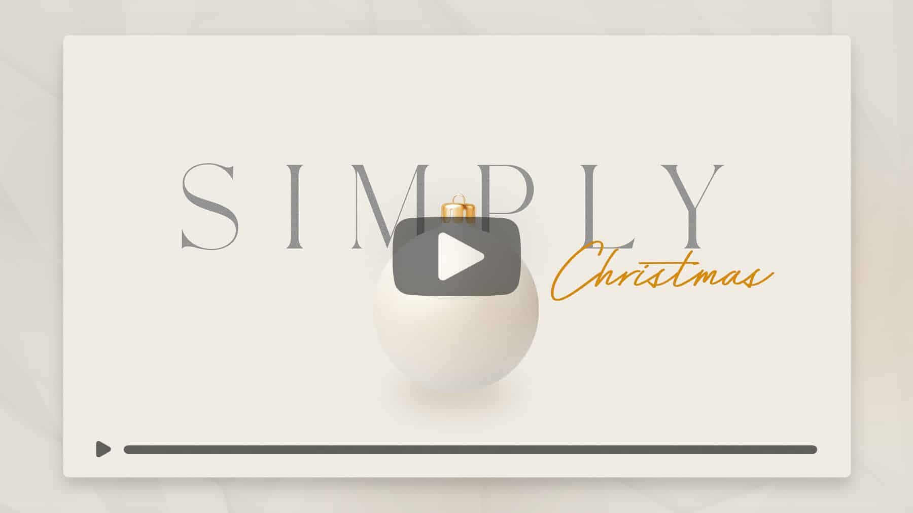 Simply Christmas – Bumper
