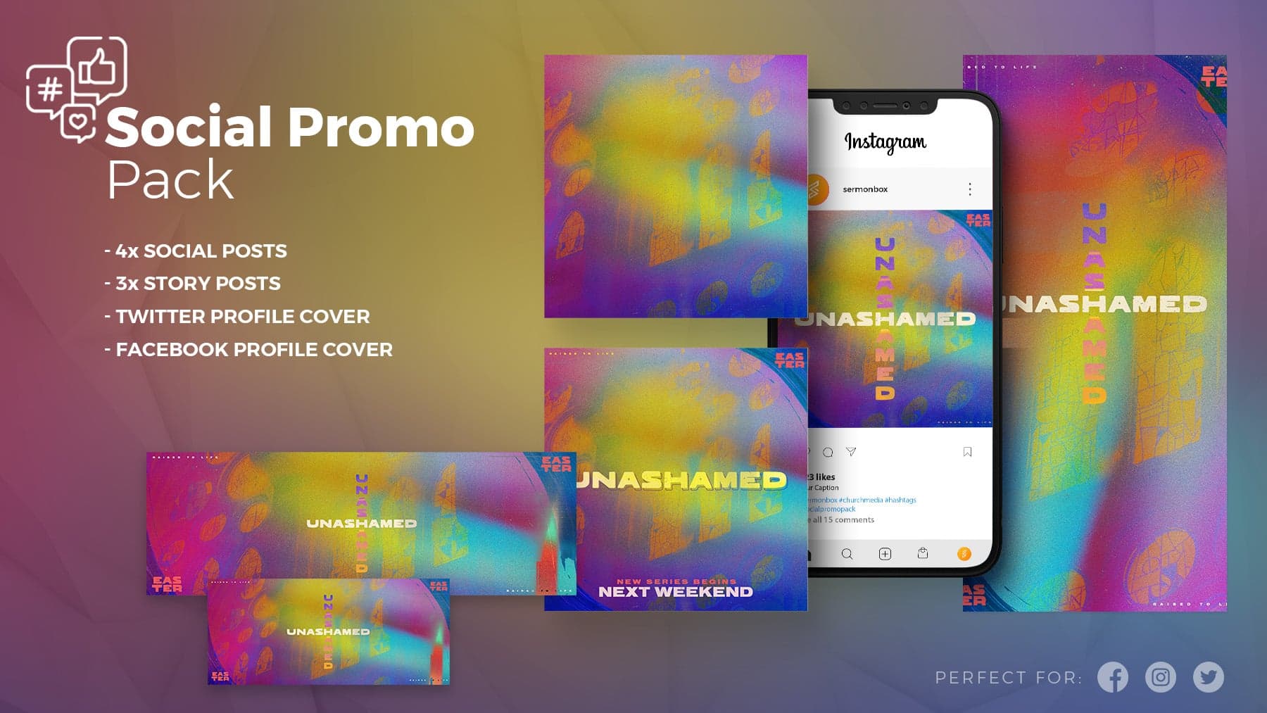 unashamed (easter) series pack