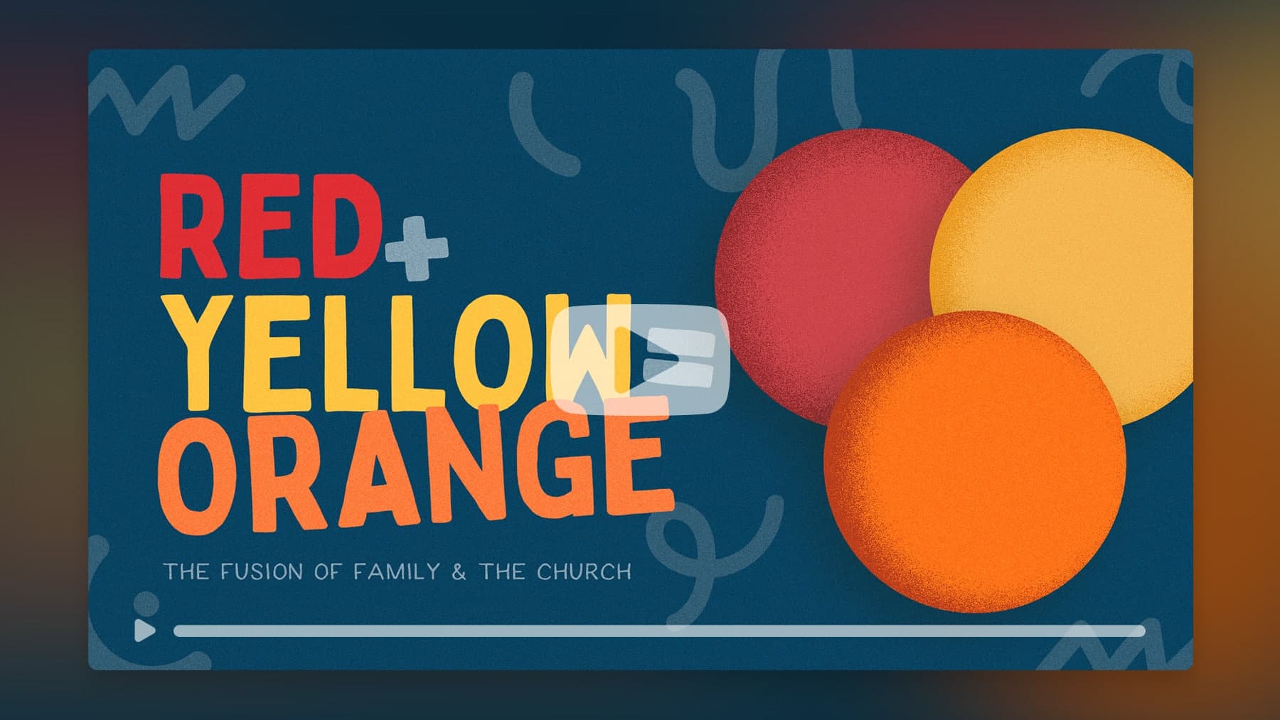 Red+Yellow=Orange – Bumper