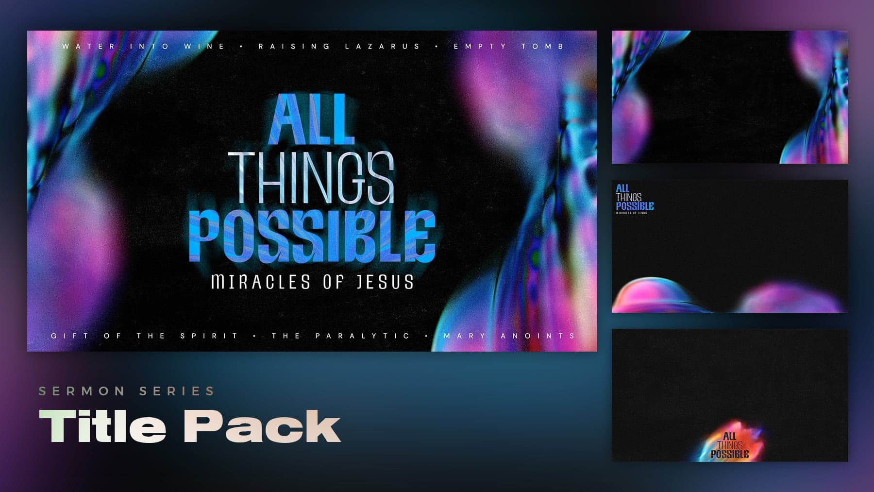 all things possible series pack