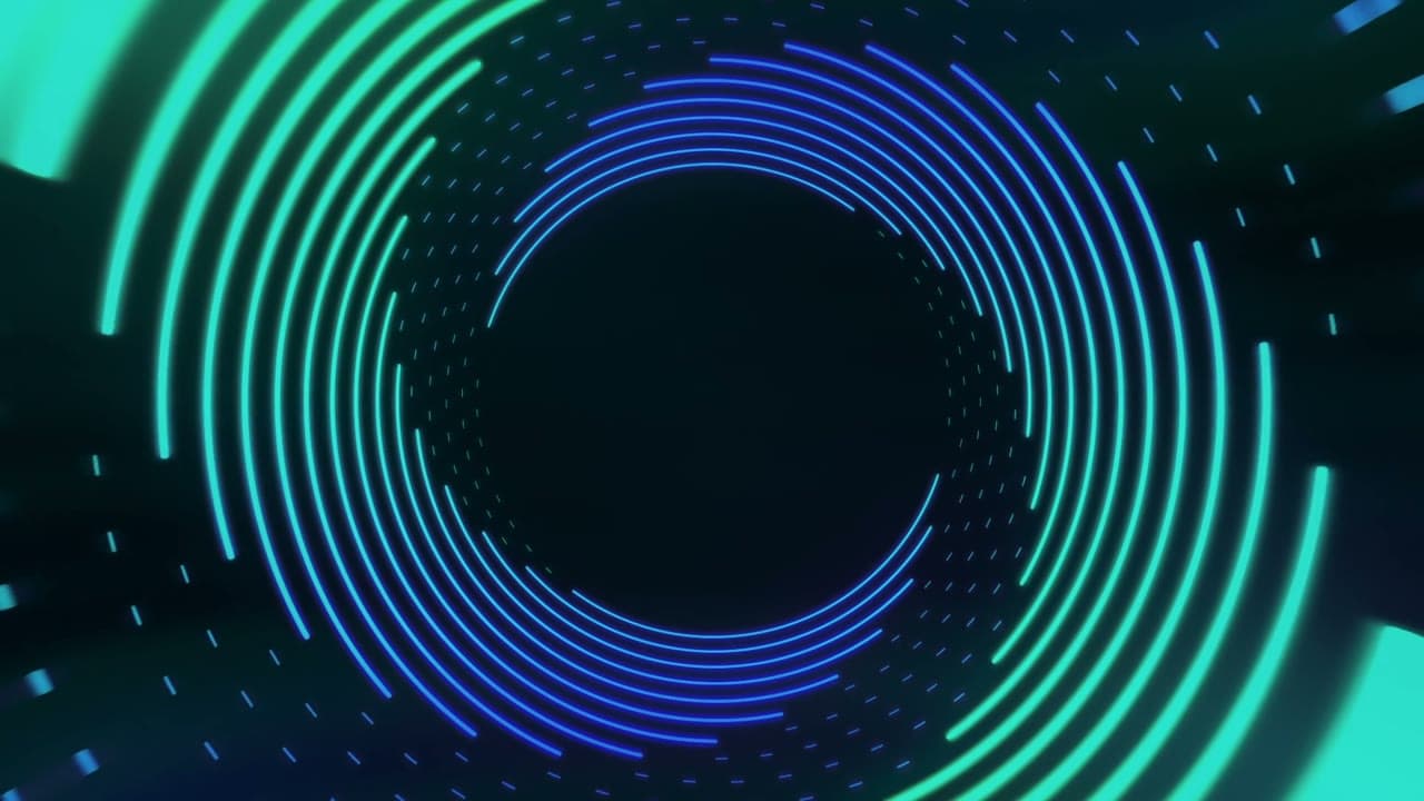 Circle Glow Blue