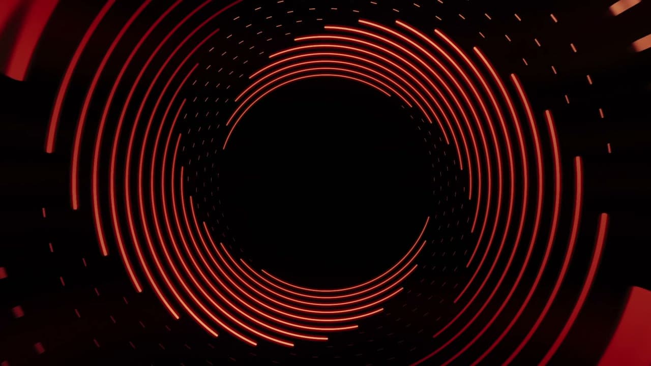 Circle Glow Red