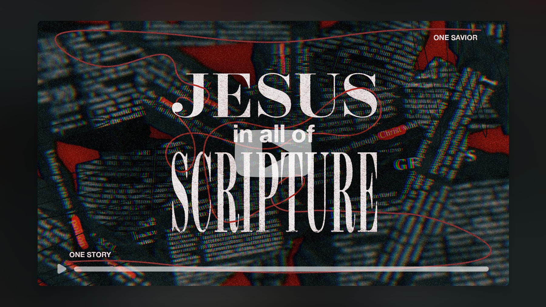 Jesus in all of Scripture – Bumper