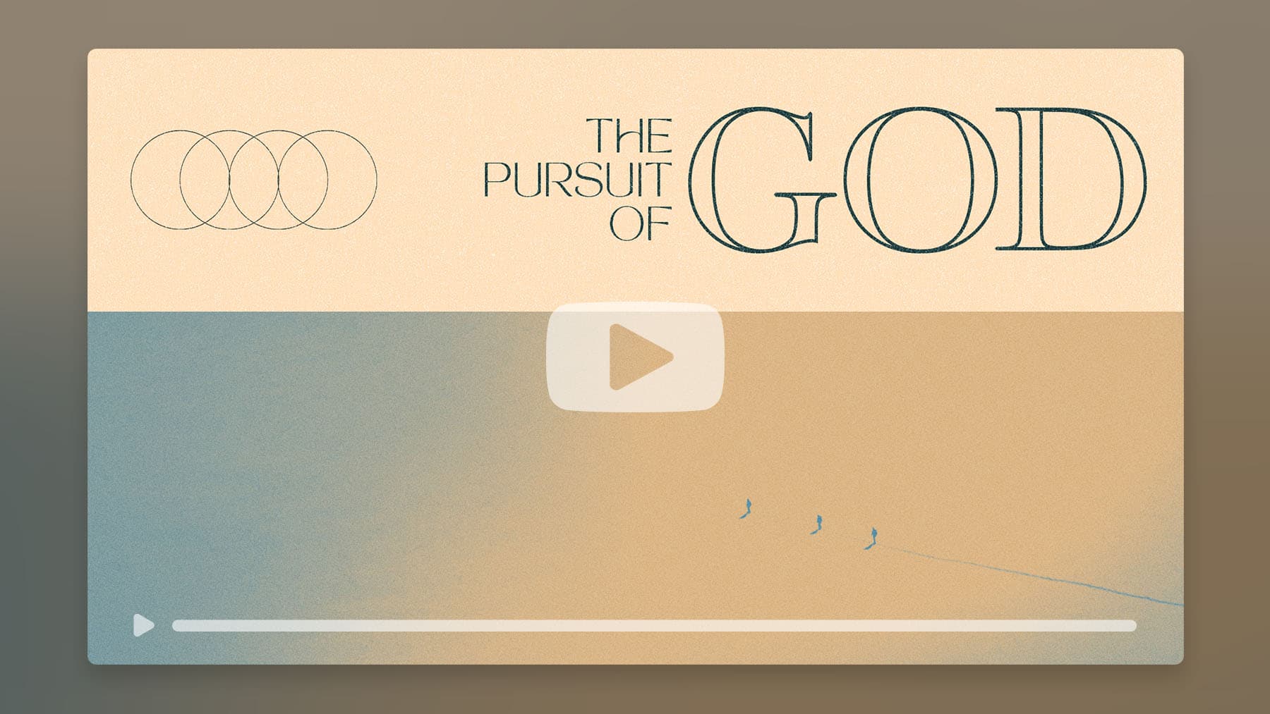 the pursuit of god bumper
