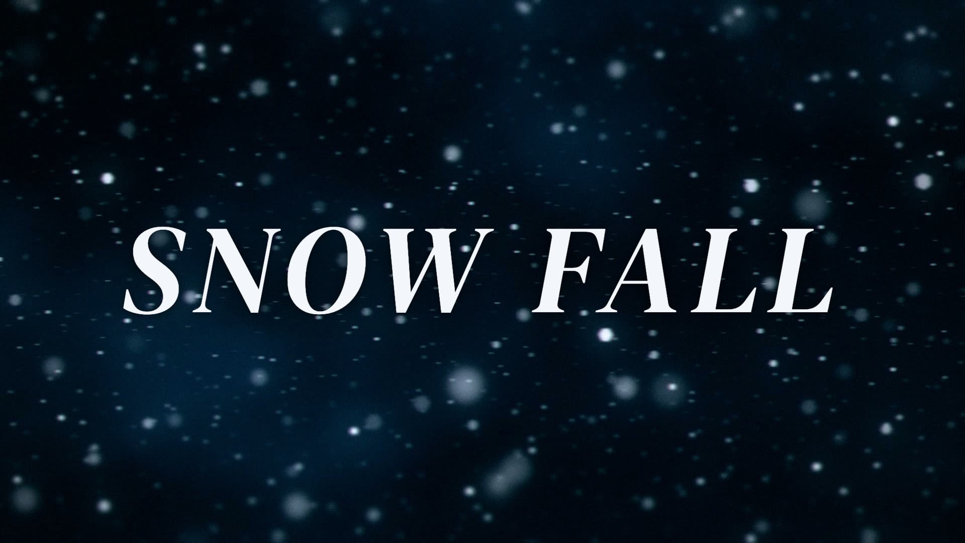 Snow Fall