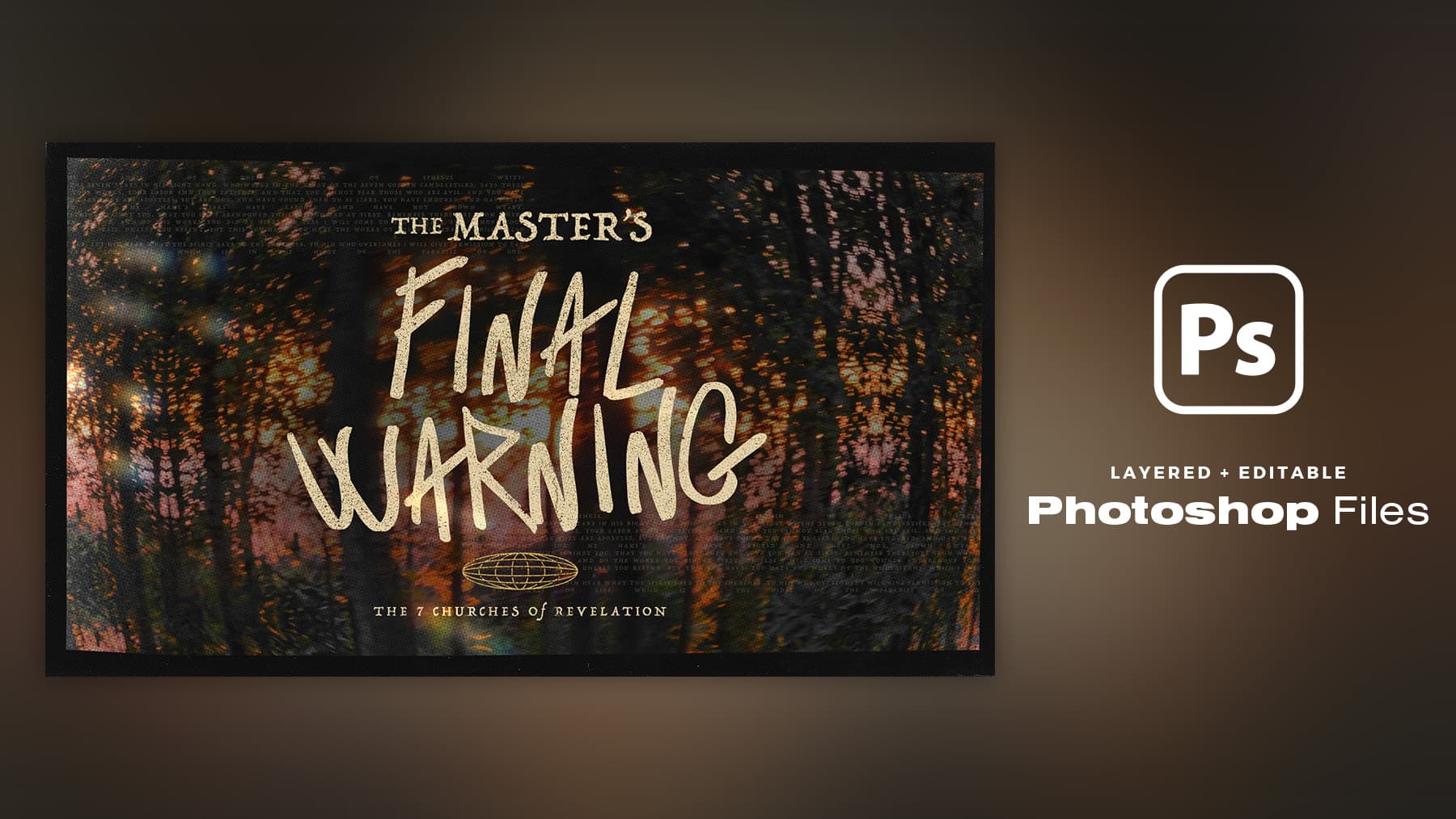 The Master’s Final Warning – PSD Files