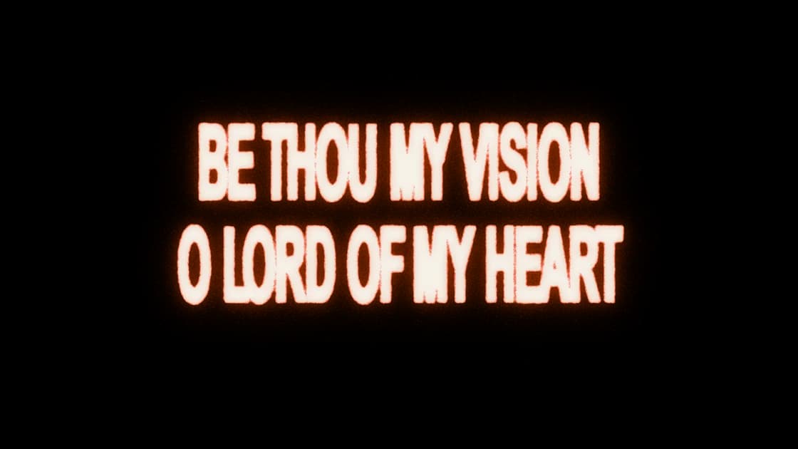 Lyric Studio slide: Be Thou my vision, O Lord of my heart