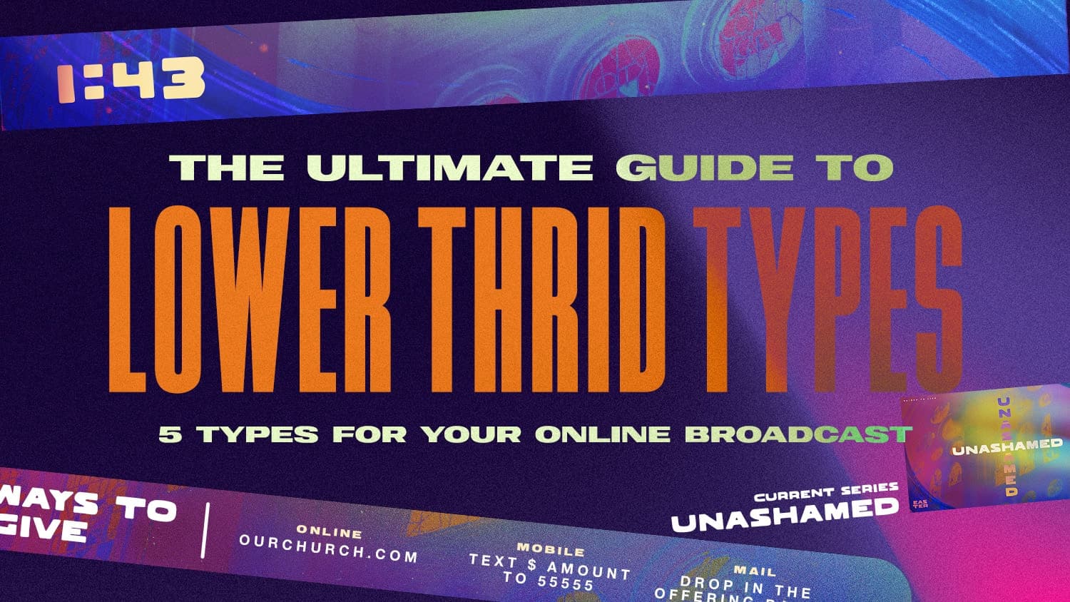 The Ultimate Guide to Lower Third Types