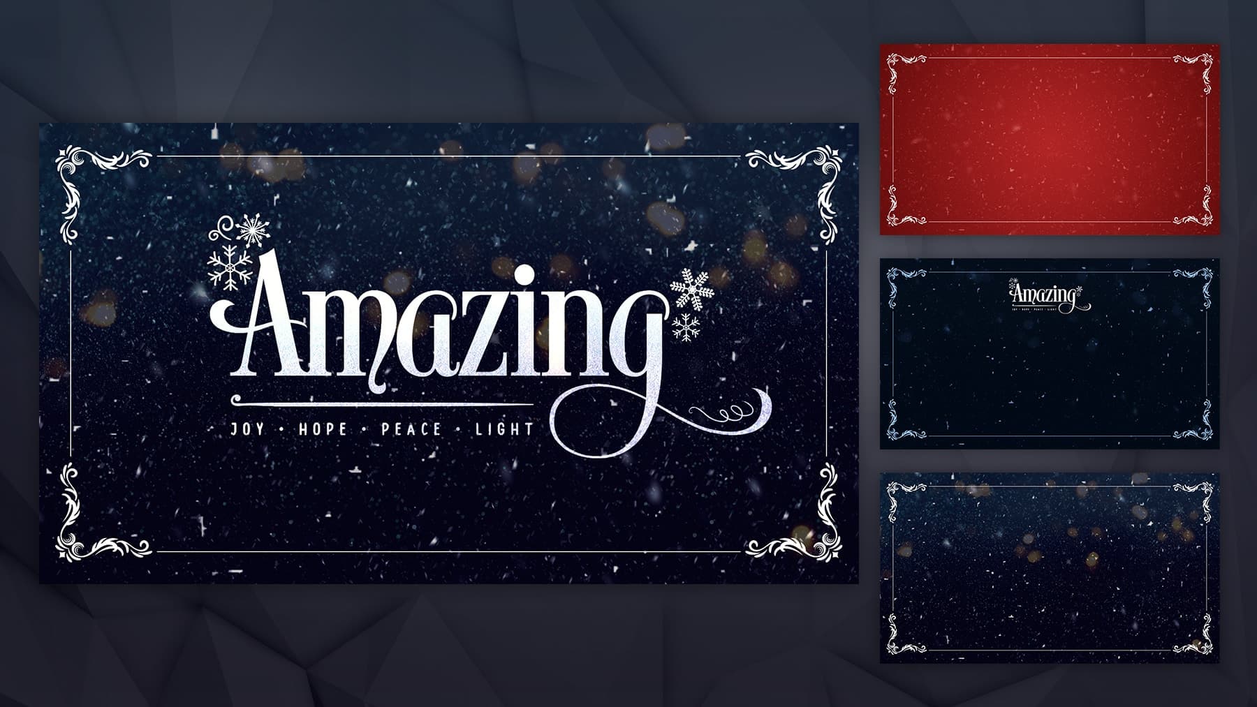 Amazing – Stills Pack
