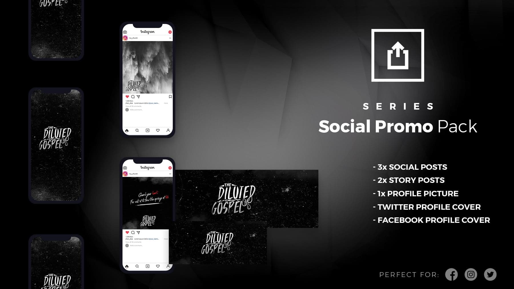 The Diluted Gospel – Social Pack
