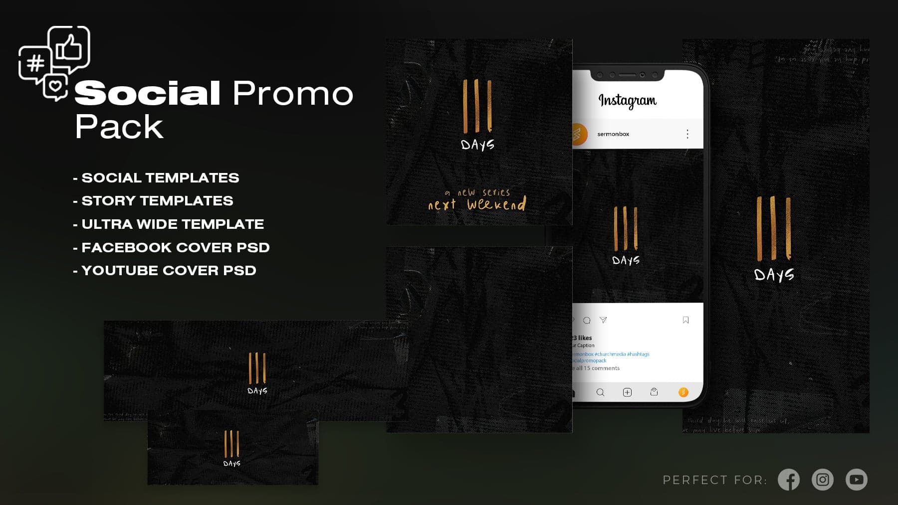 3 days series pack