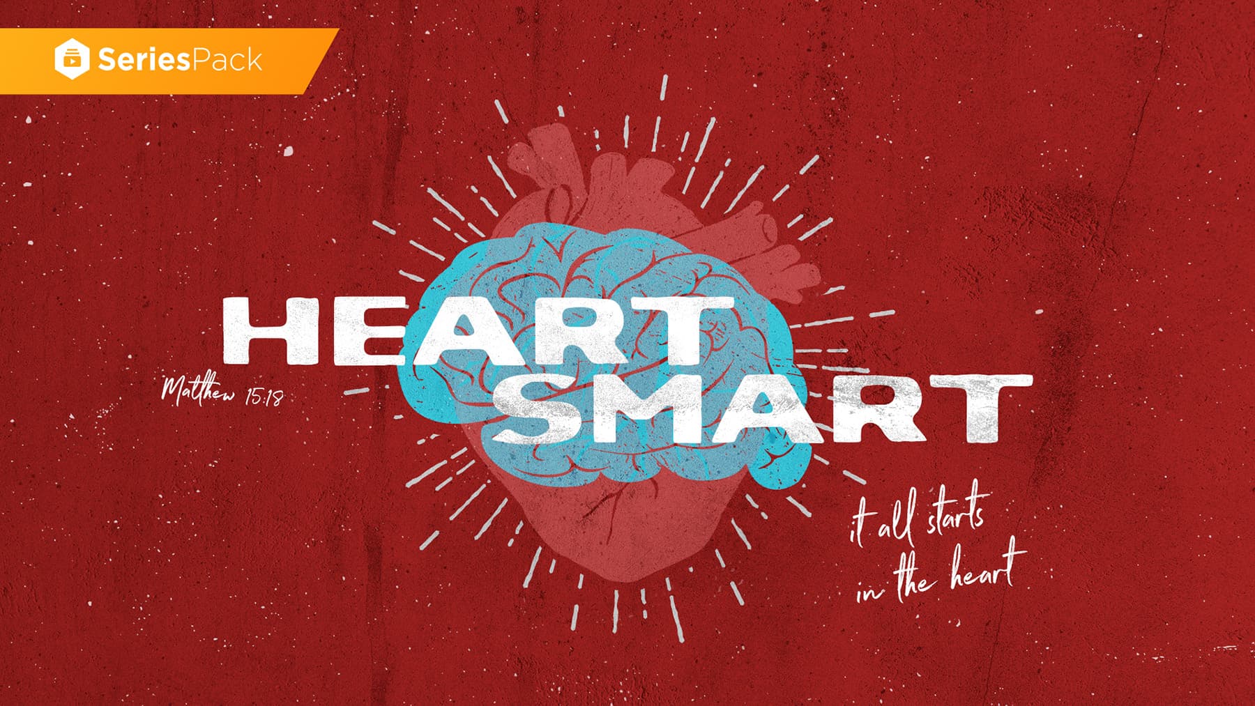 Heart Smart series cover with heart and brain illustration.