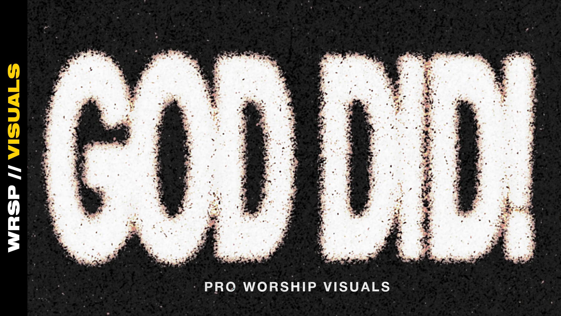Text saying 'GOD DID!' with worship visuals branding.