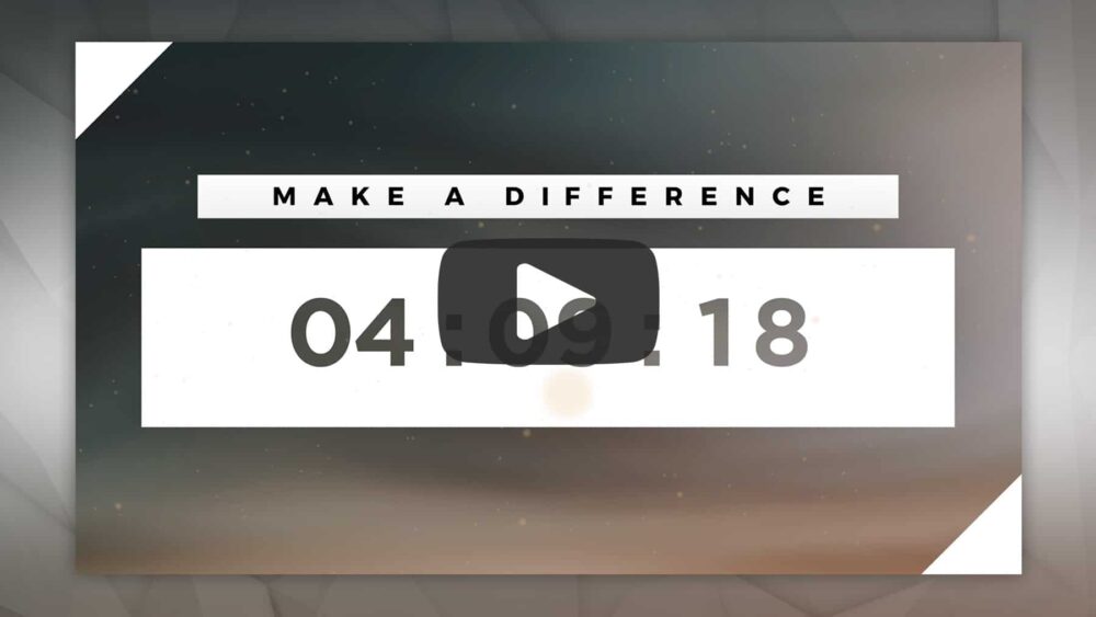 Make a Difference – Countdown