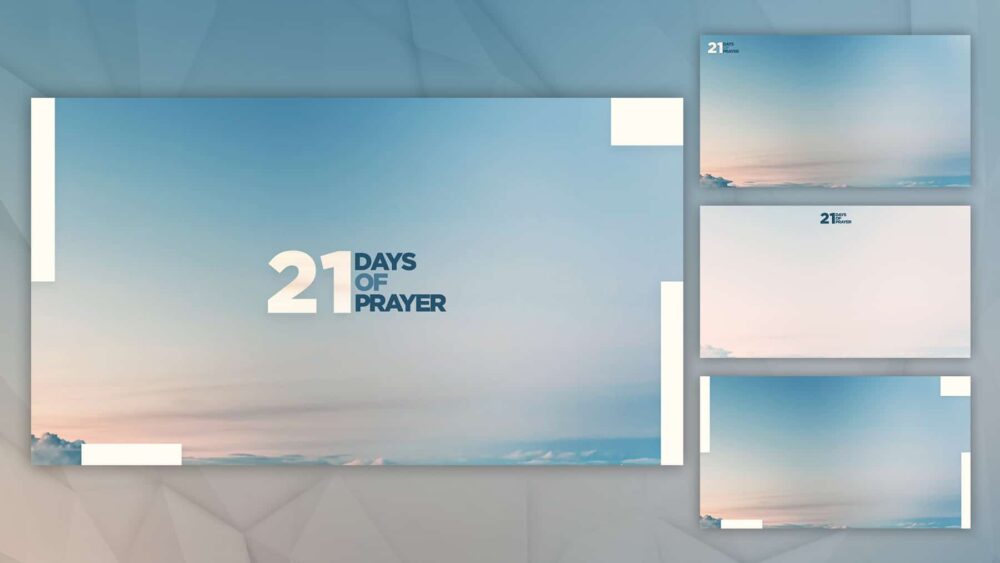 21 Days of Prayer – Stills Pack