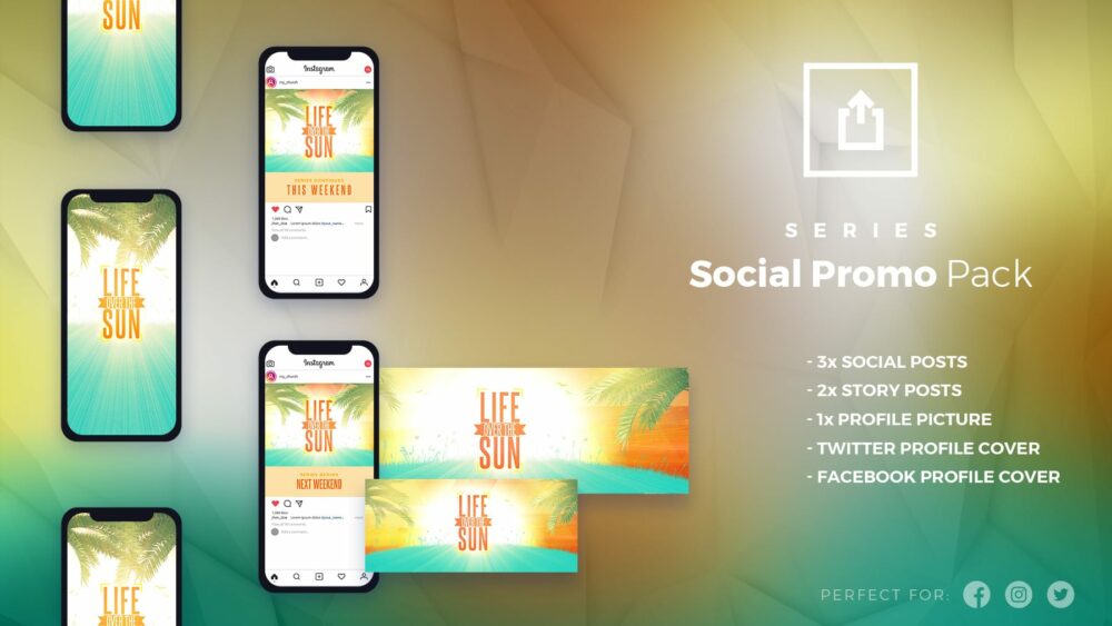 Life Over The Sun – Social Pack
