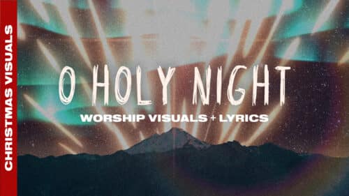 o holy night visuals