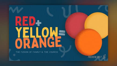red+yellow=orange series pack
