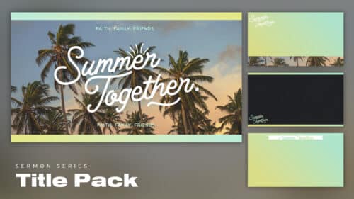 Summer Together – Title Pack