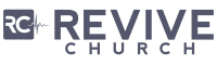 Revive Church logo with sound wave design